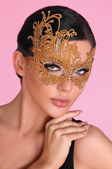фото Повязка на глаза Livia_Corsetti Mask Golden Золотой